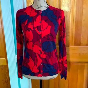 Loft S button up sweater